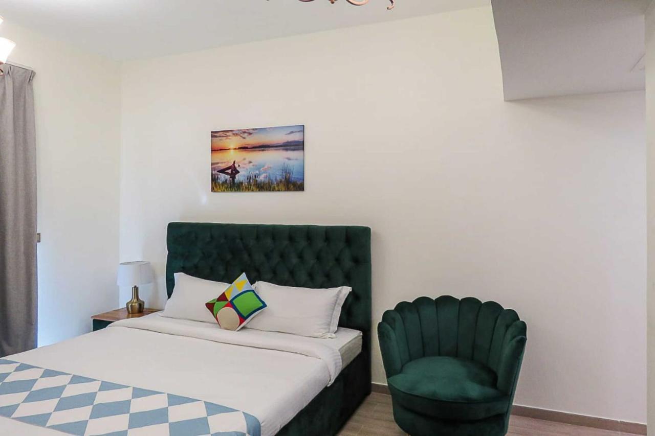 Oyo 860 Studio Apartment, Maya Tower 4, Jumeirah Village Triangle Dubaj Exteriér fotografie